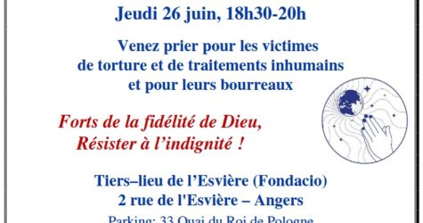 Nuit des veilleurs – Forts de la fidélité de Dieu, Résister à l’indignité !
