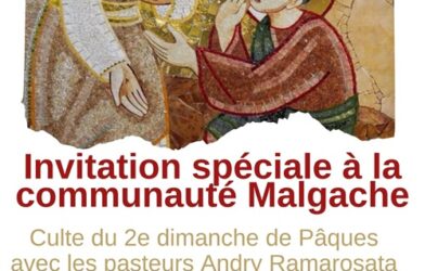Invitation spéciale à la communauté malgache