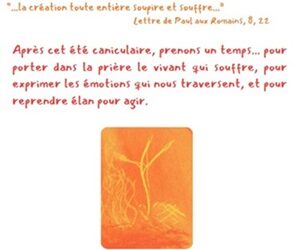 Veillée de prière et de chant pour la Création